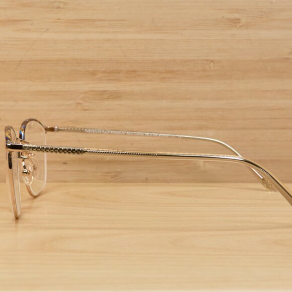 Bailey Nelson Theodore Half Windsor Mahogany Gold Eyeglasses frame, 48 21 145 - Picture 3 of 9